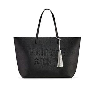 NWT Victoria's Secret Black Tote